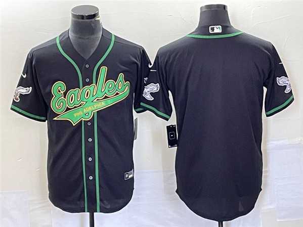 Men's Philadelphia Eagles Blank Black Cool Base Stitched Baseball Jersey,We sell and wholesale Men's Philadelphia Eagles Blank Black Cool Base Stitched Baseball Jersey on line form chian!